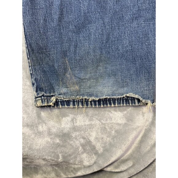 Levis Silvertab Carpenter Jeans Size 42x30 Relaxed Fit  Cotton Blue Denim Made I - Picture 8 of 16